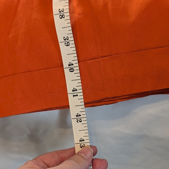 Burberry Orange Straight-Leg Pants - Picture 13 of 13